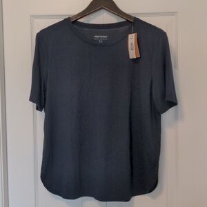 Joe Fresh Relaxed Short Sleeve Tee in Navy